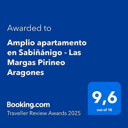 Amplio Apartamento En Sabinanigo - Las Margas Pirineo Aragones Exterior photo